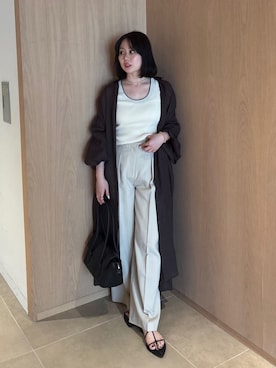 「BBQ」｜Mila Owenさん（レディース・163cm）の夏コーディネート