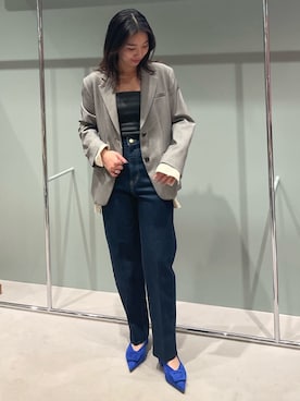 Mila Owenさん(レディース・158cm)の春コーディネート