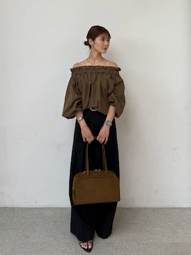 Mila Owenさん(レディース・155cm)の夏コーディネート