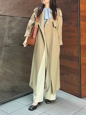 Mila Owenさん（レディース・159cm）の春コーディネート