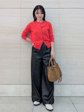 「アイテム（イヤリング、その他）」を使った、Mila Owenさん（レディース・156cm）の夏コーディネート