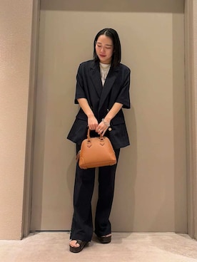 Mila Owenさん（レディース・151cm）の春コーディネート