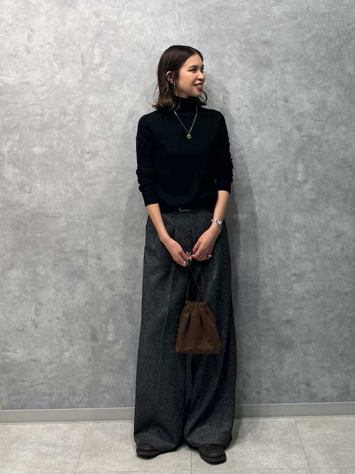2タックワイドパンツ（その他パンツ）｜Mila Owen（ミラオーウェン）の
