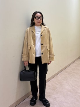 Mila Owenさん（レディース・155cm）の春コーディネート