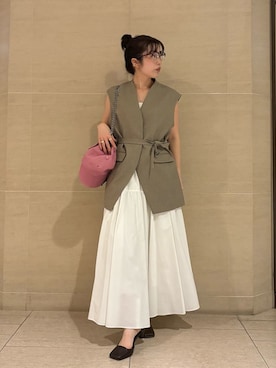 Mila Owenさん(レディース・155cm)の春コーディネート