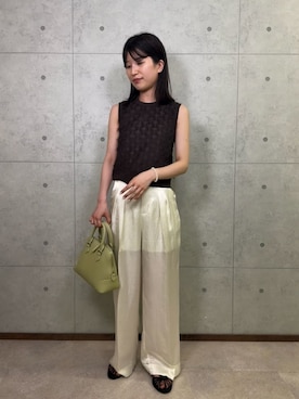 Mila Owenさん(レディース・160cm)の夏コーディネート