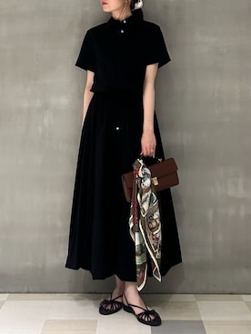 Mila Owenさん(レディース・159cm)の夏コーディネート