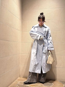 Mila Owenさん（レディース・155cm）の冬コーディネート