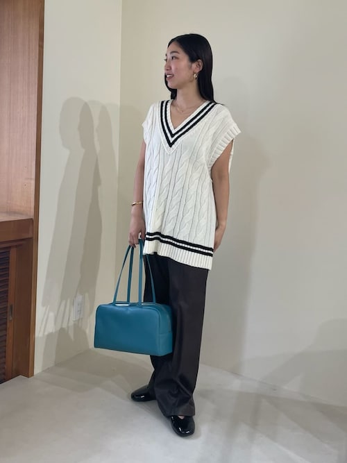 チルデンニットベスト（ベスト）｜Mila Owen（ミラオーウェン