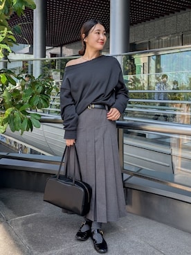 Mila Owenさん(レディース・156cm)の秋コーディネート