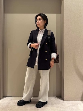 Mila Owenさん(レディース・157cm)の秋コーディネート