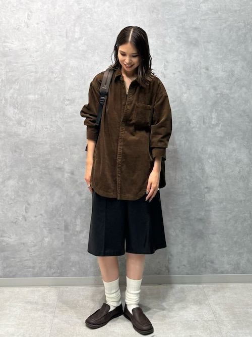 Mila Owen カーブヘムオーバーシャツ カーブヘムオーバーシャツ（シャツ/ブラウス）｜Mila Owen（ミラ