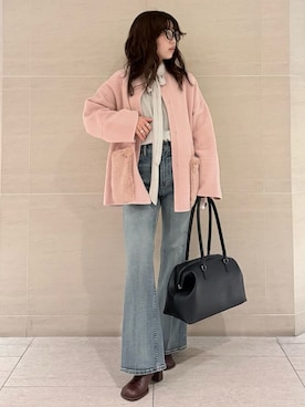 Mila Owenさん(レディース・155cm)の秋コーディネート