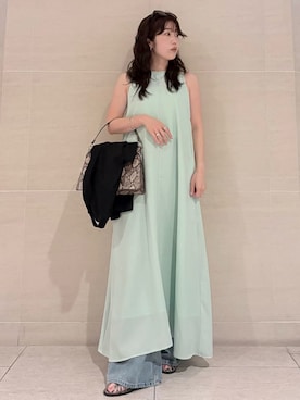 Mila Owenさん(レディース・155cm)の夏コーディネート