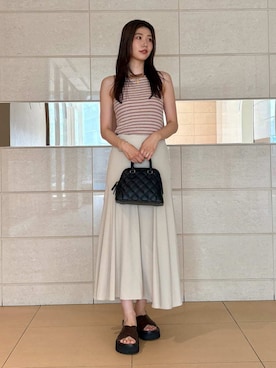 Mila Owenさん(レディース・169cm)の夏コーディネート