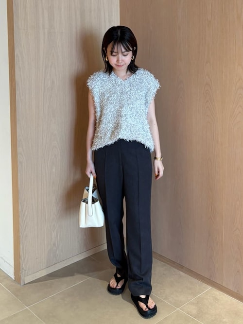Vネック ニットベスト (RELAX FIT) [全3色] – muta Online Store