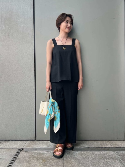 mila owenペプラムブラウスSET UP風オールインワン ペプラムブラウスSET UP風オールインワン（オールインワン