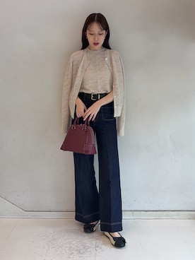 Mila Owenさん（レディース・158cm）の夏コーディネート