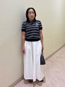Mila Owenさん(レディース・155cm)の夏コーディネート