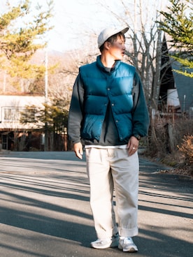 「LLBean SIGNATURE（エルエルビーンシグネチャー）のアイテム」を使った、ai1020zooさん（メンズ・173cm）の冬コーディネート