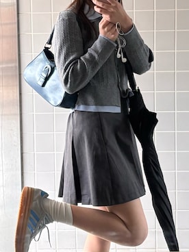 「Heather（ヘザー）のアイテム」を使った、まなかさん（レディース・156cm）の春コーディネート