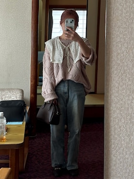 「EFOLE（エフォル）のアイテム」を使った、りさん（レディース・151cm）の春コーディネート