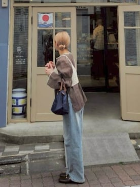 「SEN TOKYO（セントーキョー）のアイテム」を使った、りさん（レディース・151cm）の春コーディネート