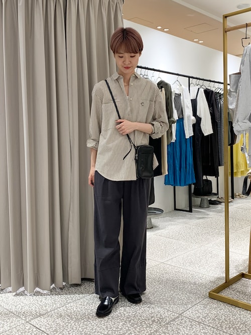 BIWACOTTON】【別注】【セットアップ】 セミワイドパンツ