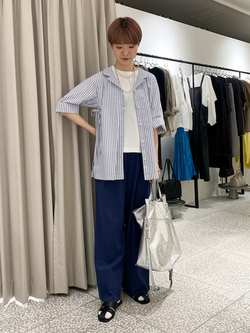 セール】＜手洗い可＞バックギャザーブラウス（シャツ/ブラウス