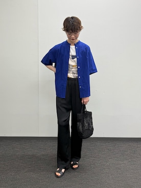 「collex（コレックス）のアイテム」を使った、natsumiさん（レディース・166cm）の夏コーディネート