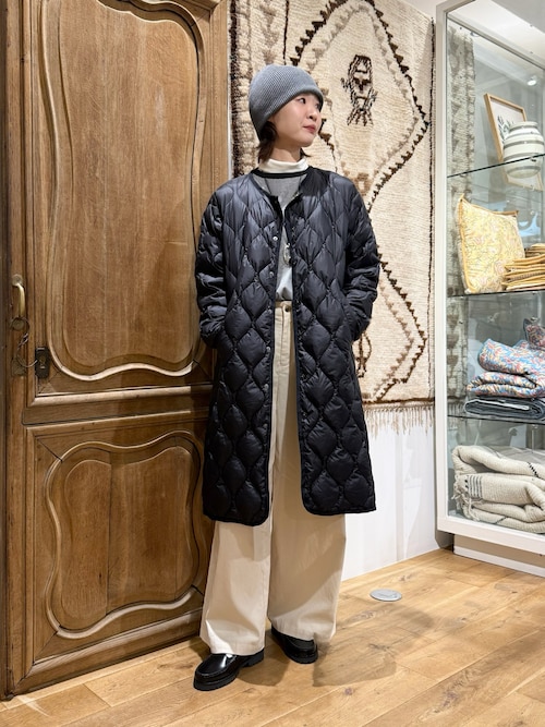 TAION】 オーバーサイズ ダウン ロングジャケット（ダウンジャケット
