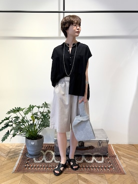 「collex（コレックス）のアイテム」を使った、natsumiさん（レディース・166cm）の夏コーディネート