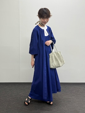 「collex（コレックス）のアイテム」を使った、natsumiさん（レディース・166cm）の夏コーディネート