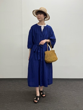 「collex（コレックス）のアイテム」を使った、natsumiさん（レディース・166cm）の夏コーディネート