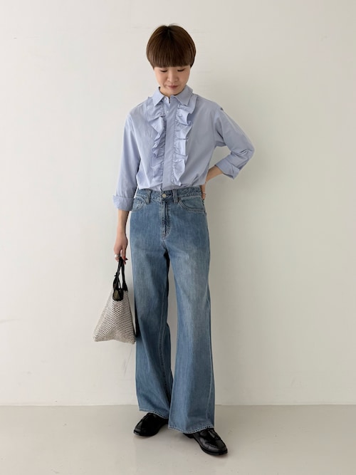 フロントフリルシャツ（シャツ/ブラウス）｜collex（コレックス）の