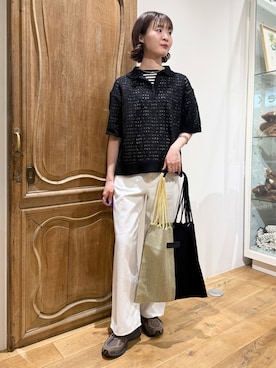 「collex（コレックス）のアイテム」を使った、natsumiさん（レディース・166cm）の夏コーディネート