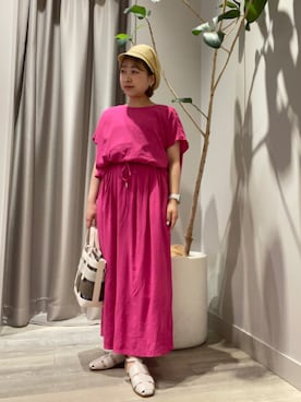 「LOWELL things（ロウェル　シングス）のアイテム」を使った、kotomiさん（レディース・148cm）の夏コーディネート