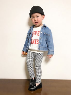 akishiさん(キッズ・90cm)の春コーディネート