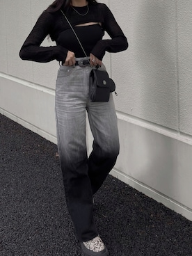 越後 穂乃香さん（レディース・150cm）の秋コーディネート