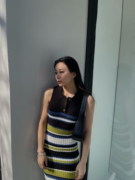 越後 穂乃香さん（レディース・150cm）の春コーディネート