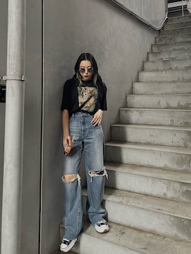 越後 穂乃香さん（レディース・150cm）の夏コーディネート