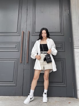 越後 穂乃香さん（レディース・150cm）の夏コーディネート