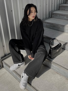 越後 穂乃香さん(レディース・150cm)の冬コーディネート