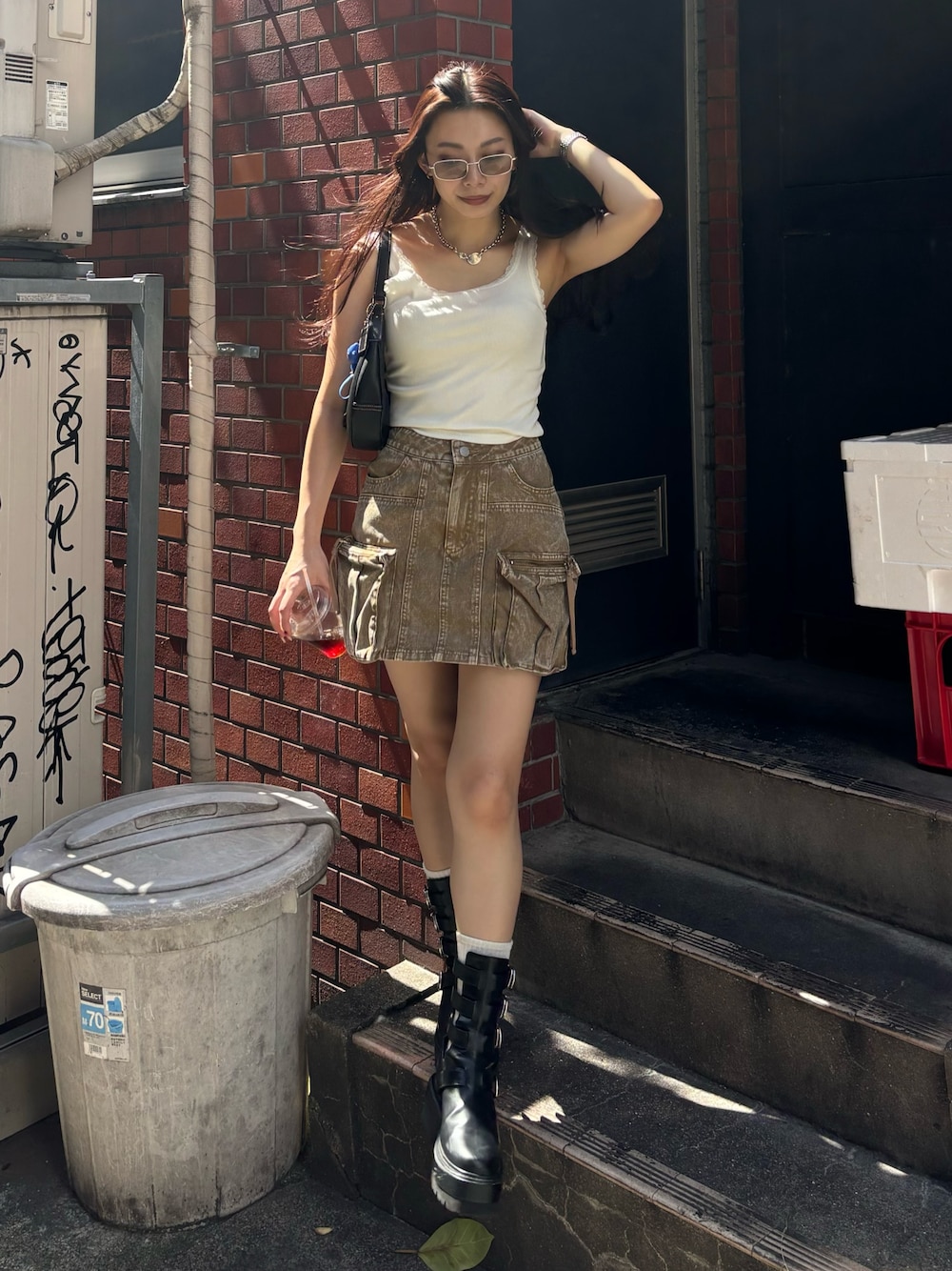 ショートパンツ キュロット EVRIS エヴリス　エブリス　RUNWAY 2025.07.10 UP｜エヴリス（EVRIS）、黒石夏帆、25549912｜RUNWAY
