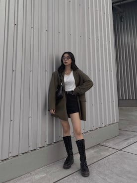 越後 穂乃香さん（レディース・150cm）の秋コーディネート