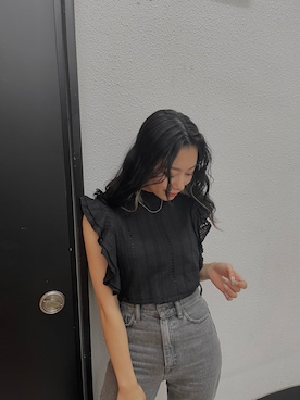 越後 穂乃香さん（レディース・150cm）の春コーディネート