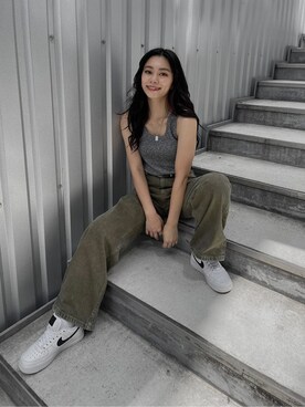 越後 穂乃香さん（レディース・150cm）の夏コーディネート