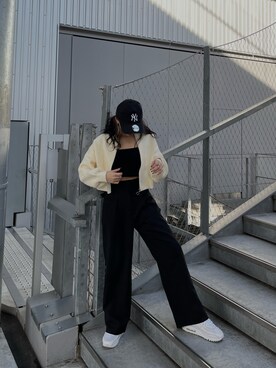 越後 穂乃香さん(レディース・150cm)の冬コーディネート