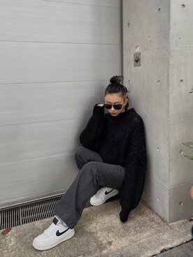 越後 穂乃香さん（レディース・150cm）の秋コーディネート