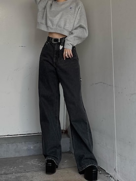 越後 穂乃香さん（レディース・150cm）の冬コーディネート